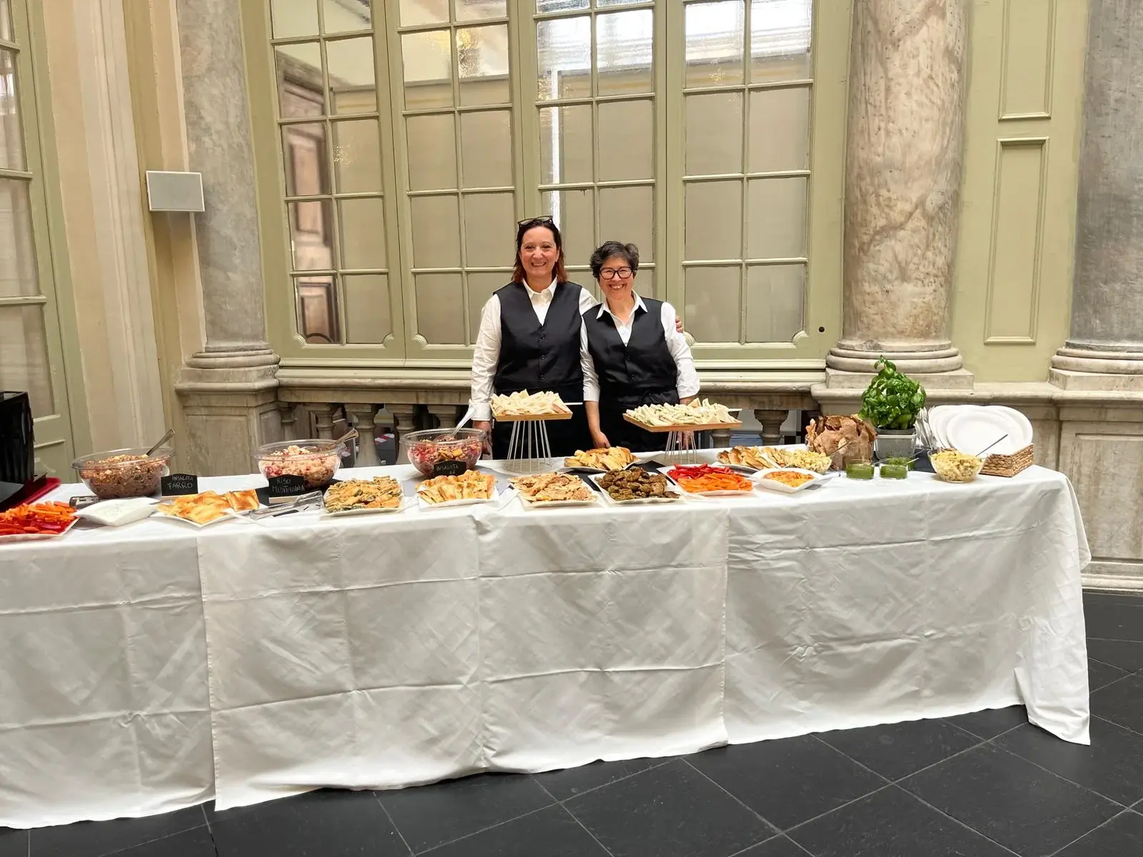 Servizio catering realizzato da Tabatù a Genova